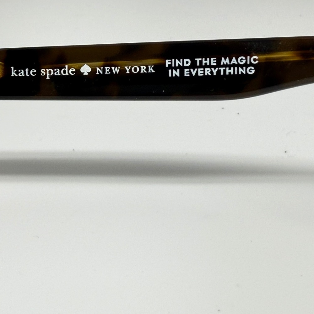 Kate Spade Carolanne WR9 140 Tortoise Shell Cat Eye Eyeglass Frames 51-17-140 - Picture 6 of 8